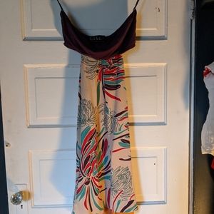 Nicole Miller Paradise Strapless Dress